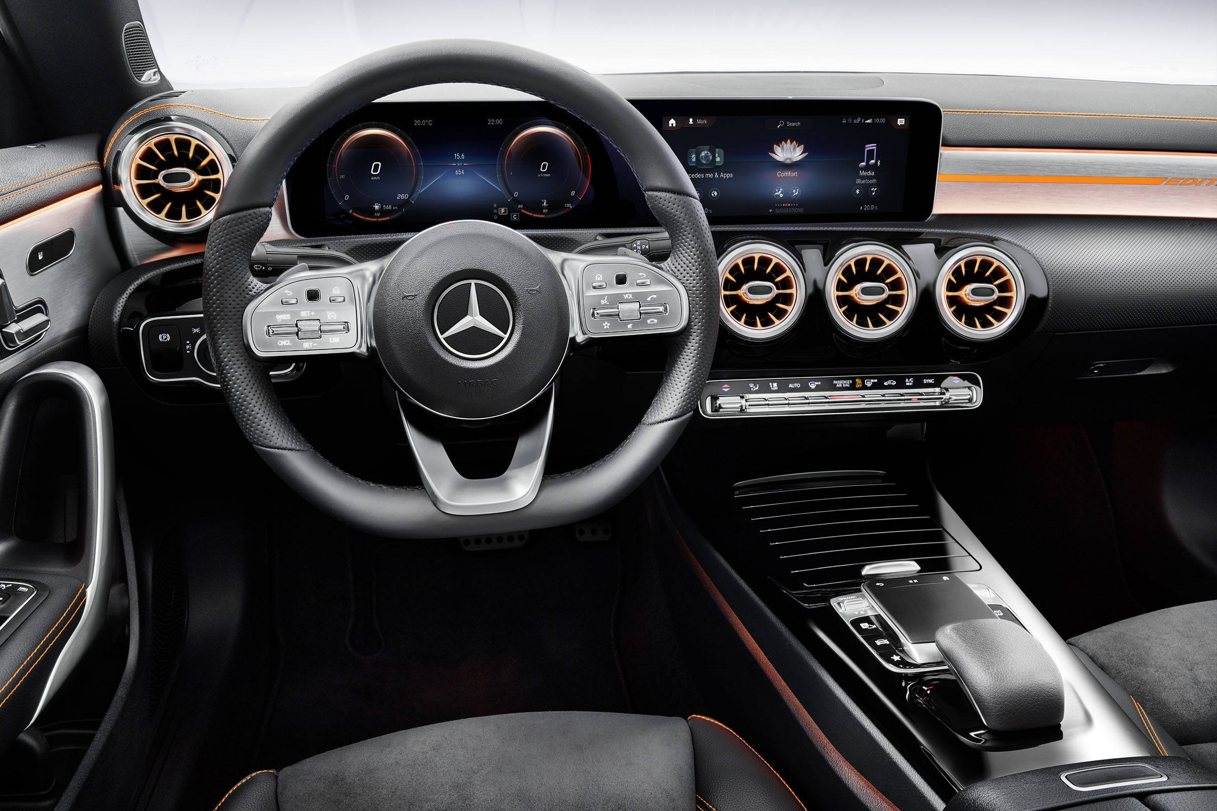 Mercedes CLA interior