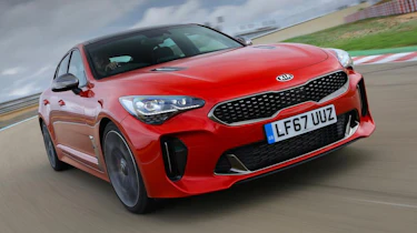 Kia Stinger GT-S front quarter view