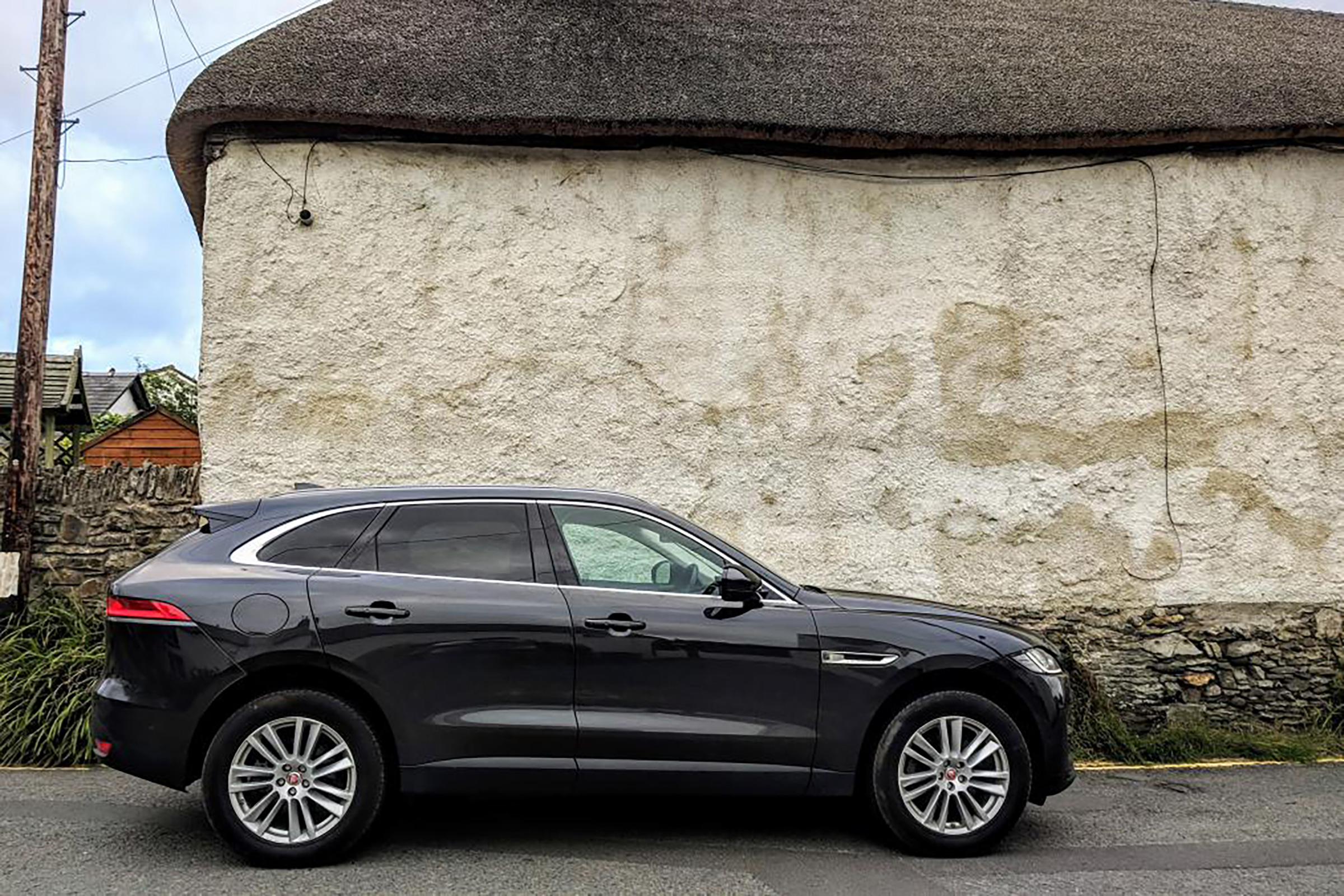 Jaguar F-Pace Portfolio side view