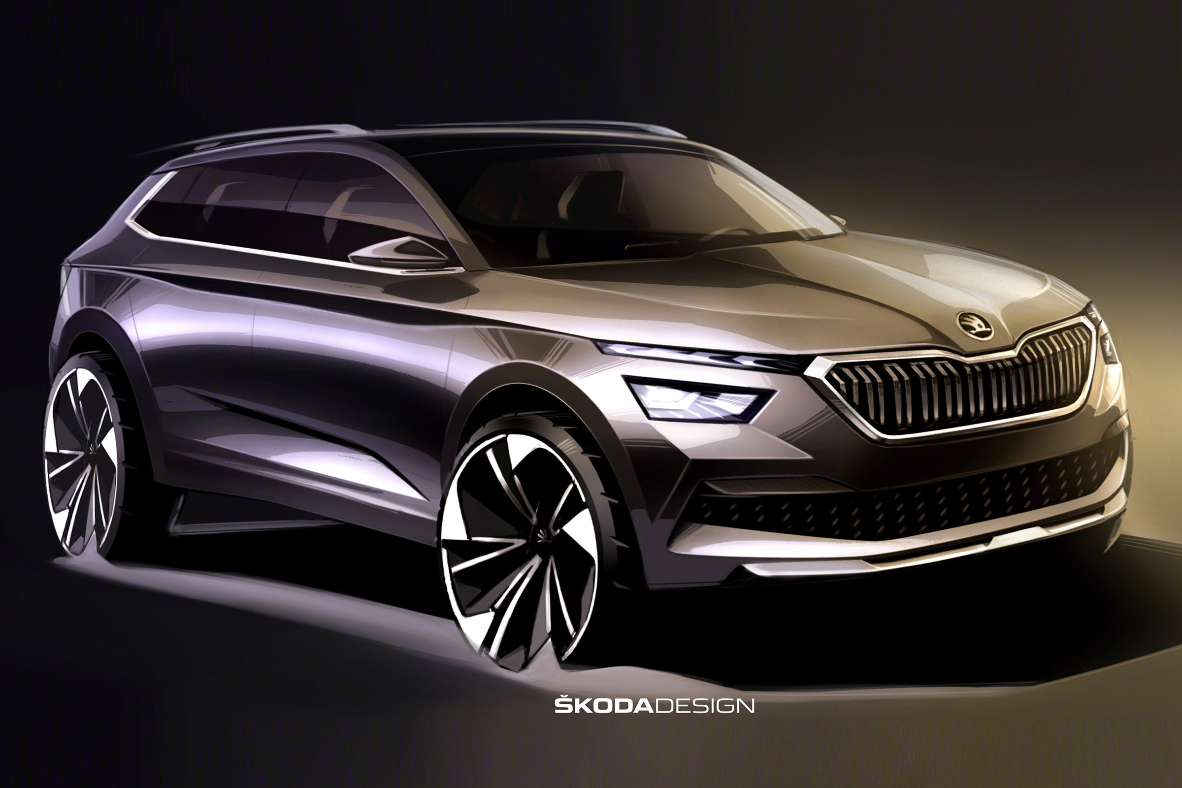 Skoda Kamiq sketch