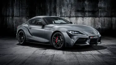 Toyota Supra in grey