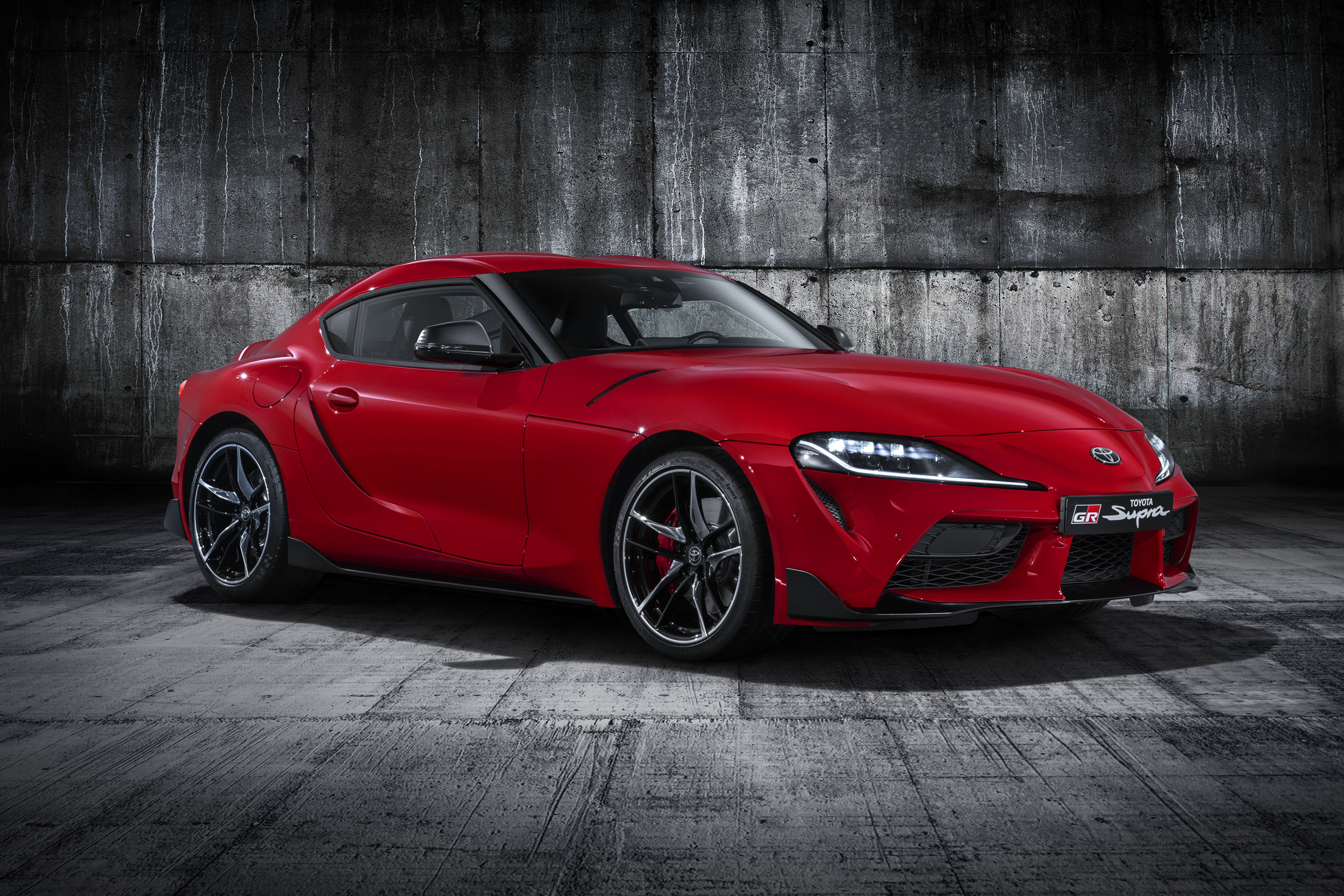 Toyota Supra front quarter