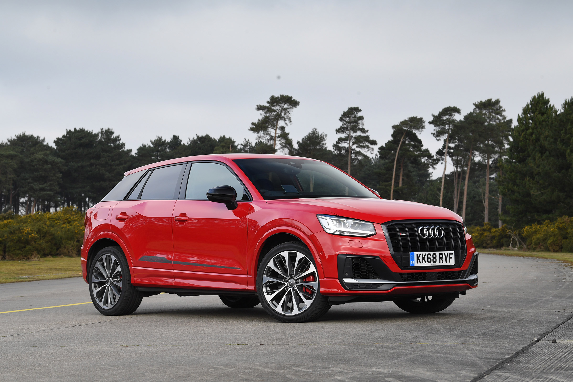 Audi SQ2 SUV side static