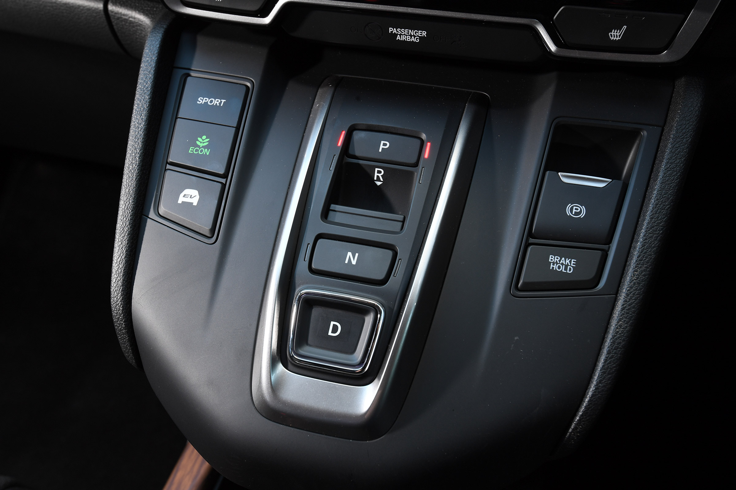 honda cr-v hybrid suv console