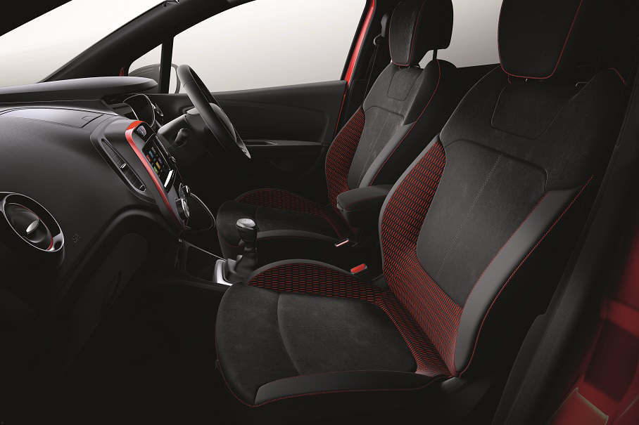 Renault Captur S Edition seats