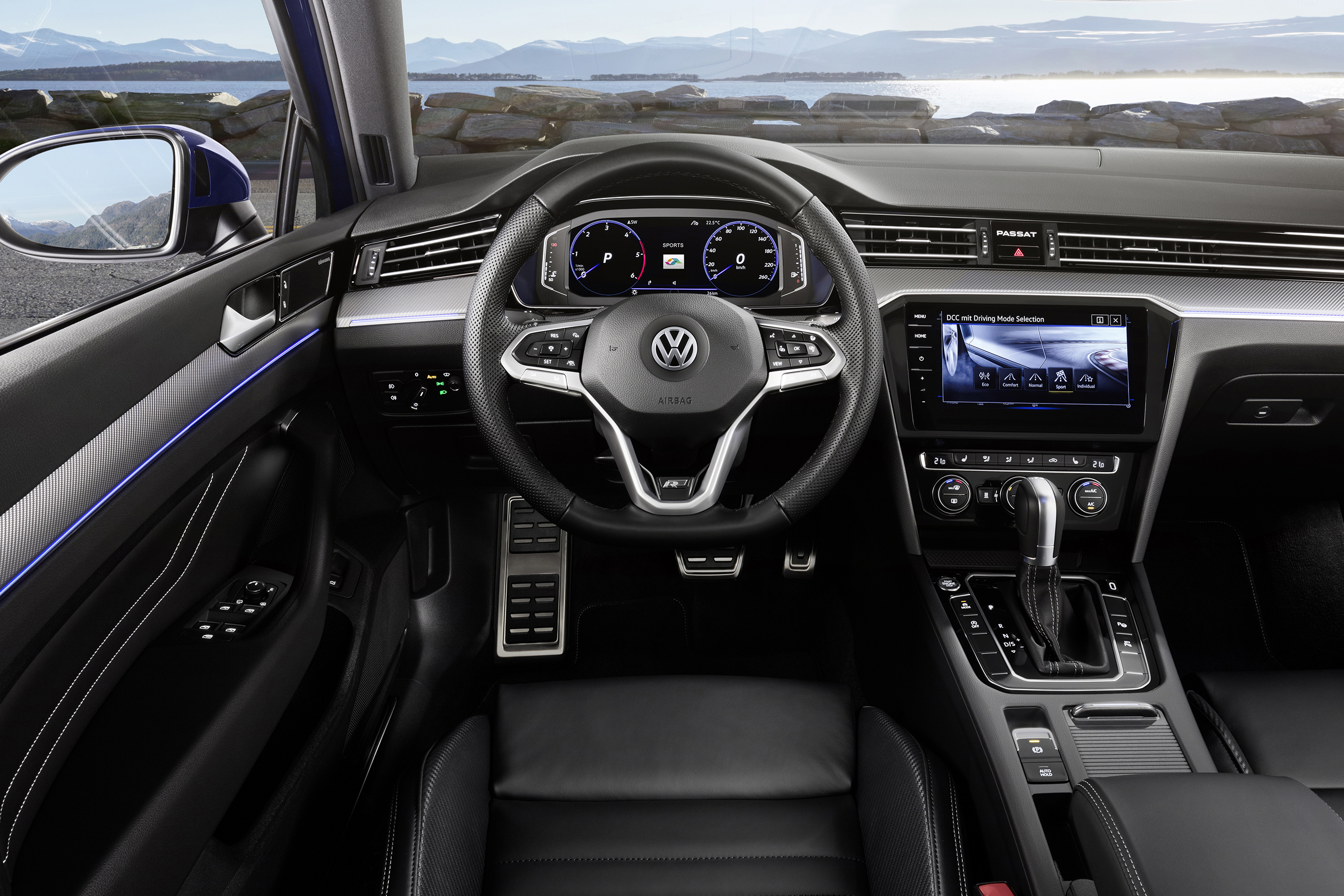 2019 Volkswagen Passat interior driver's side