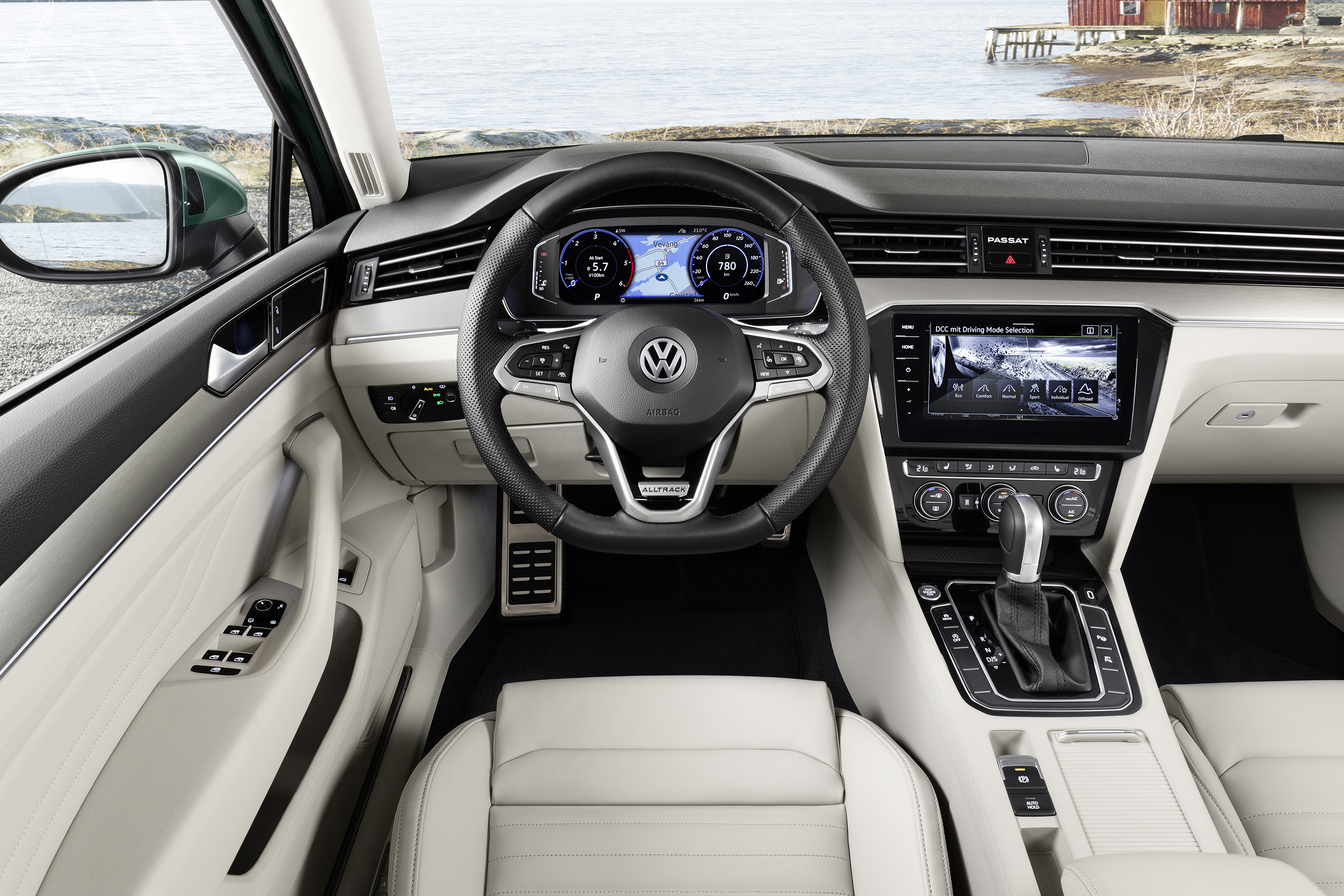 2019 Volkswagen Passat AllTrack interior front