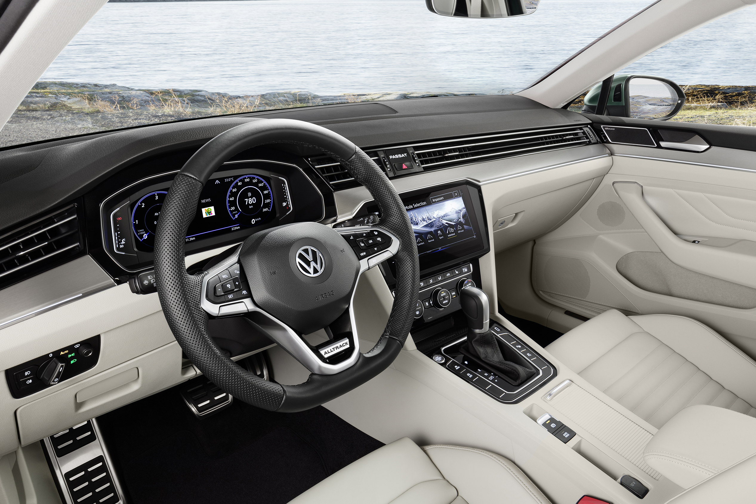 2019 Volkswagen Passat AllTrack interior quarter