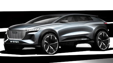 New Audi Q4 e-tron side
