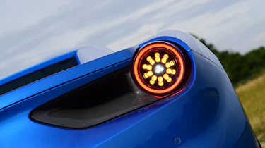 Ferrari 488 Spider convertible rear light