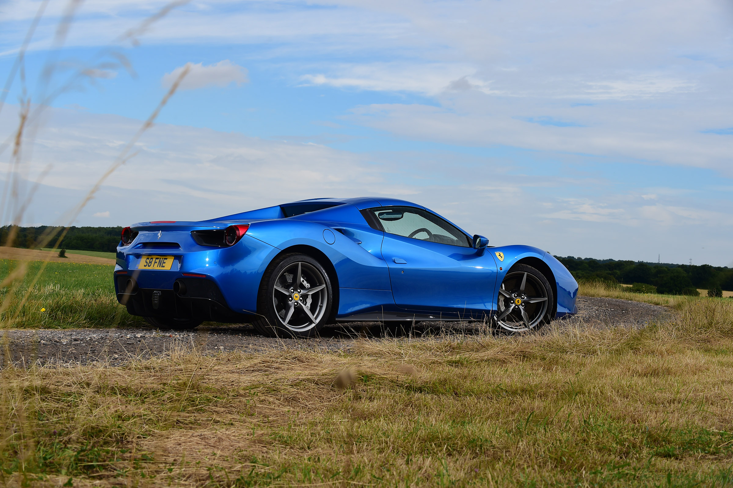 Ferrari 488 Spider convertible rear static