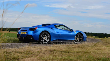Ferrari 488 Spider convertible rear static