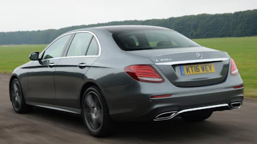 Mercedes E-Class AMG Line rear driving