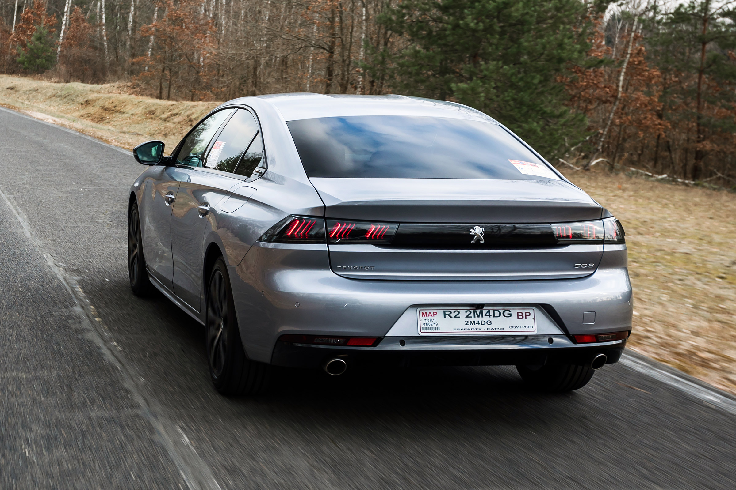 Peugeot 508 HYbrid rear