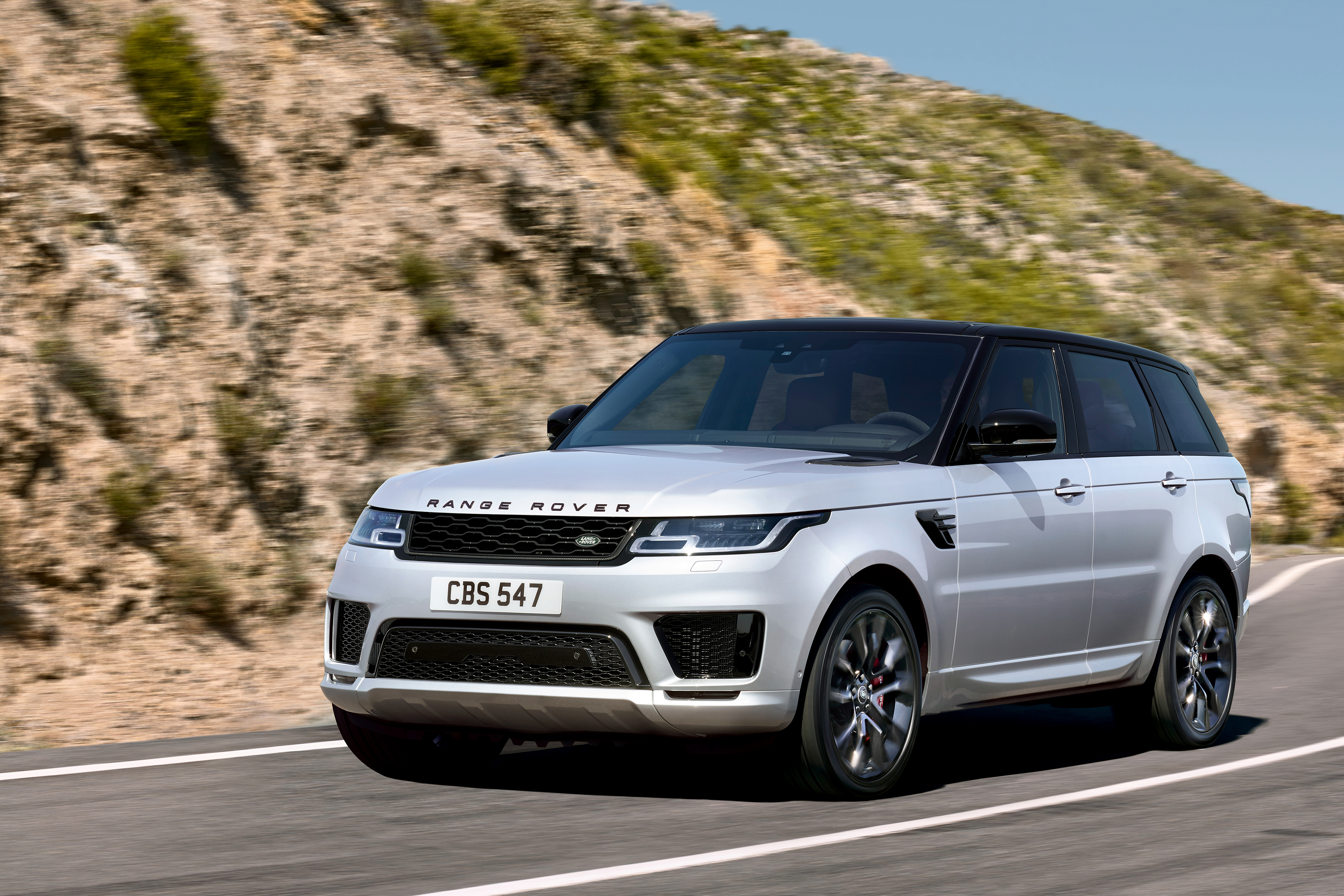 Range Rover Sport HST special edition driving