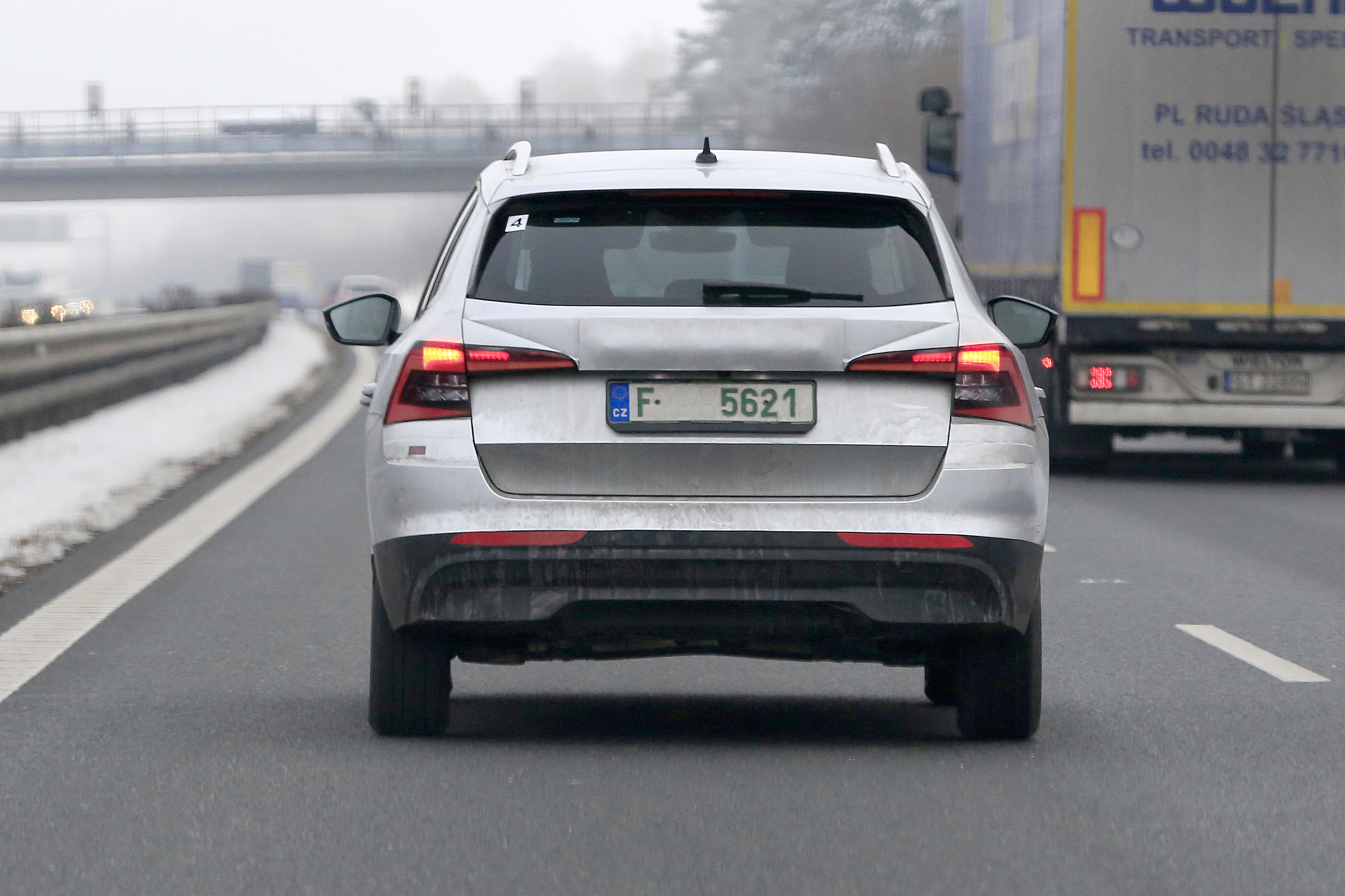 Skoda Kamiq rear view