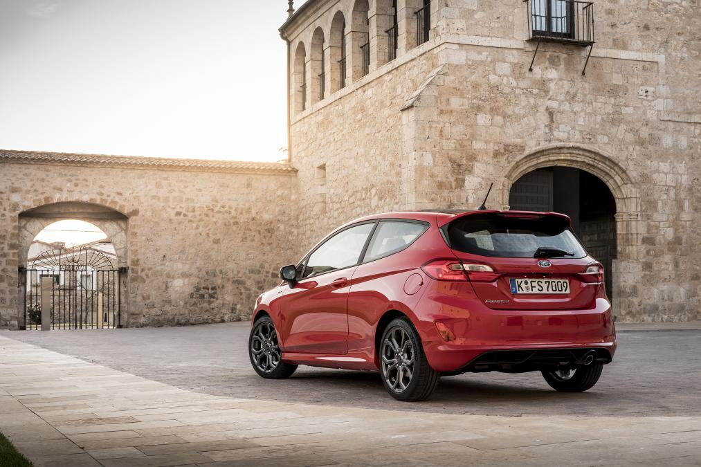 Ford Fiesta rear quarter