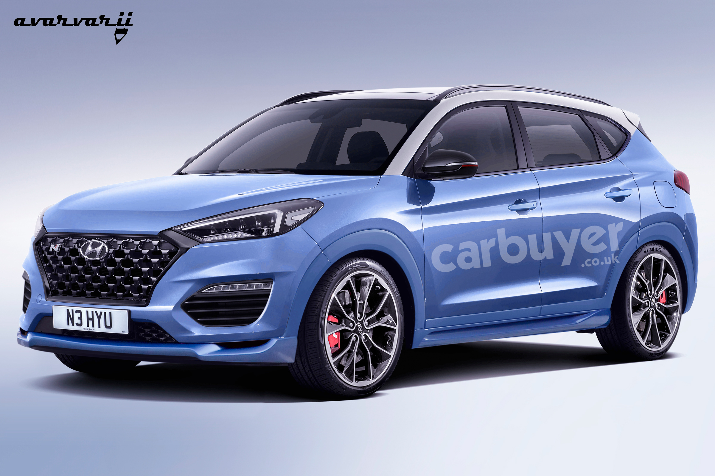 Hyundai Tucson N render