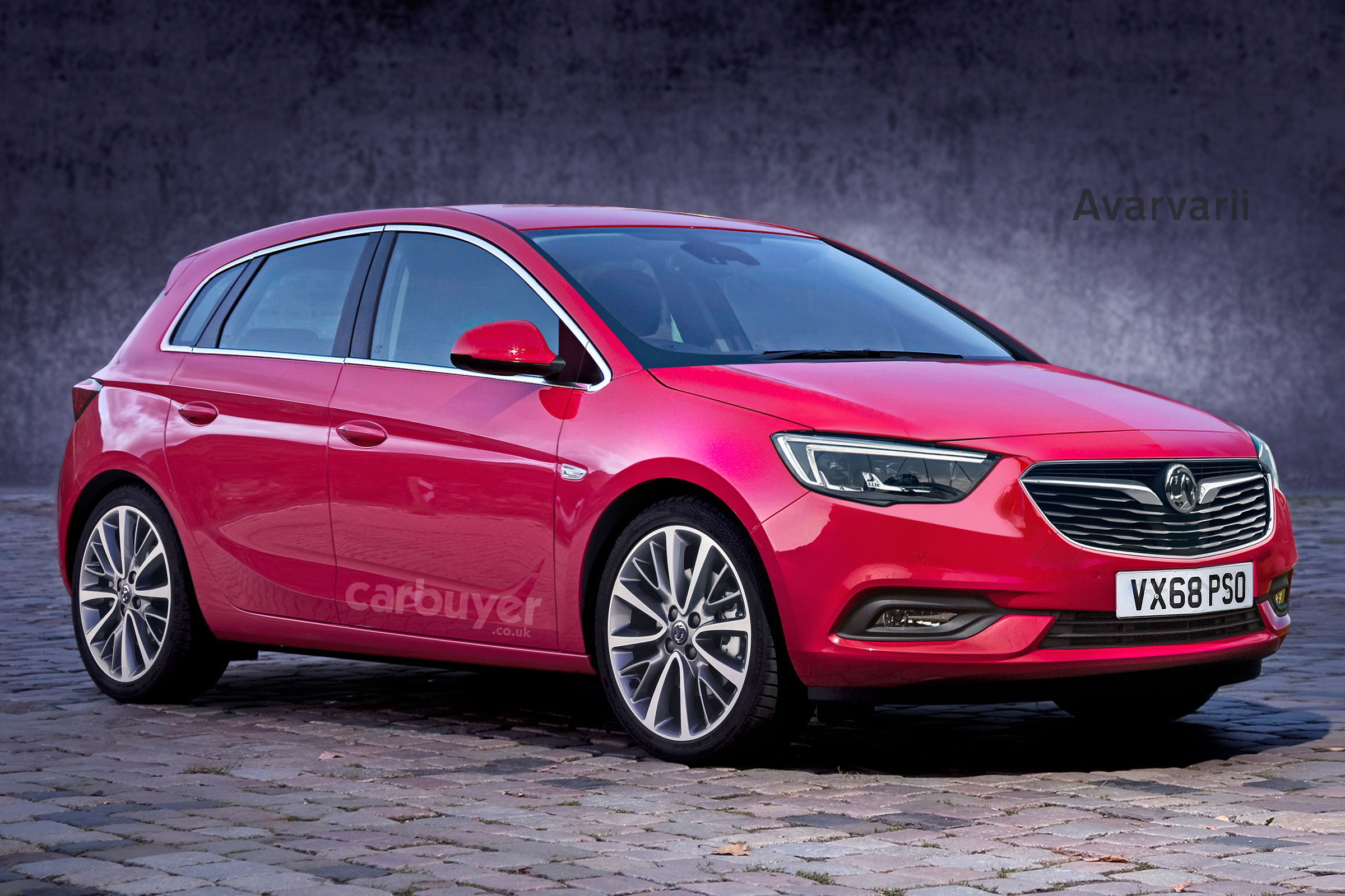 2019 Vauxhall Corsa render