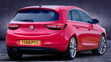 2019 Vauxhall Corsa render rear