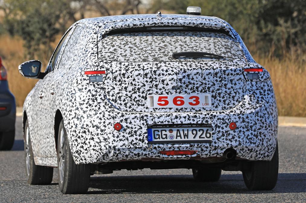 2019 Vauxhall Corsa Prototype prototype rear