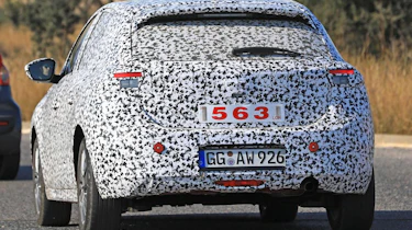 2019 Vauxhall Corsa Prototype prototype rear