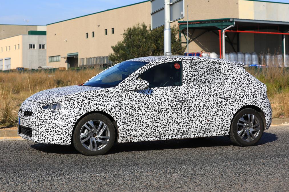 2019 Vauxhall Corsa Prototype prototype spy shot 