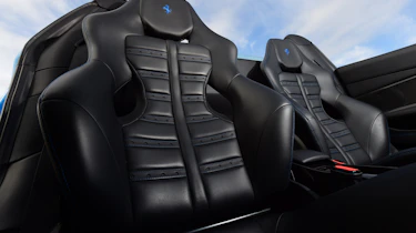Ferrari 488 Spider convertible bucket seats