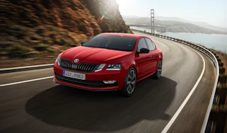 Skoda Octavia Sportline - front