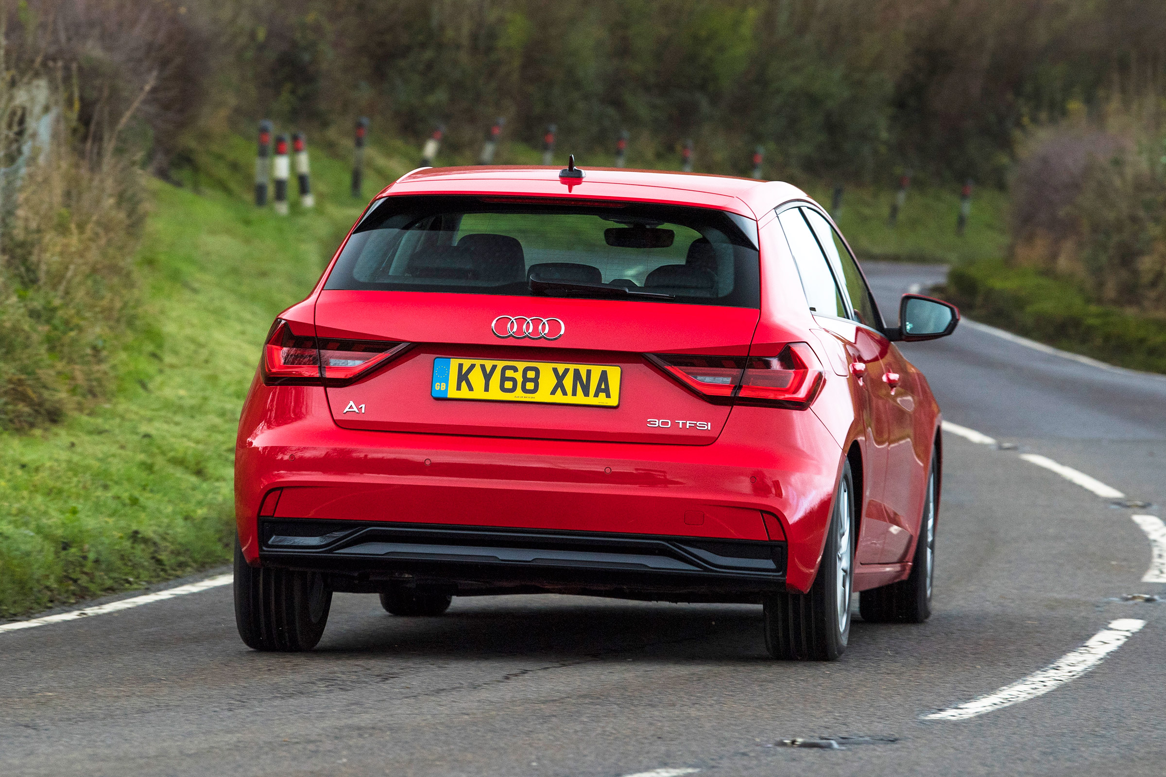 Audi A1 2019 rear tracking 2