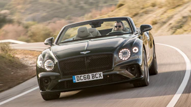 Bentley Continental GT Convertible front cornering