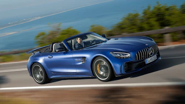 Mercedes-AMG GT R Roadster side action