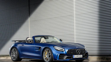 Mercedes-AMG GT R Roadster side roof down