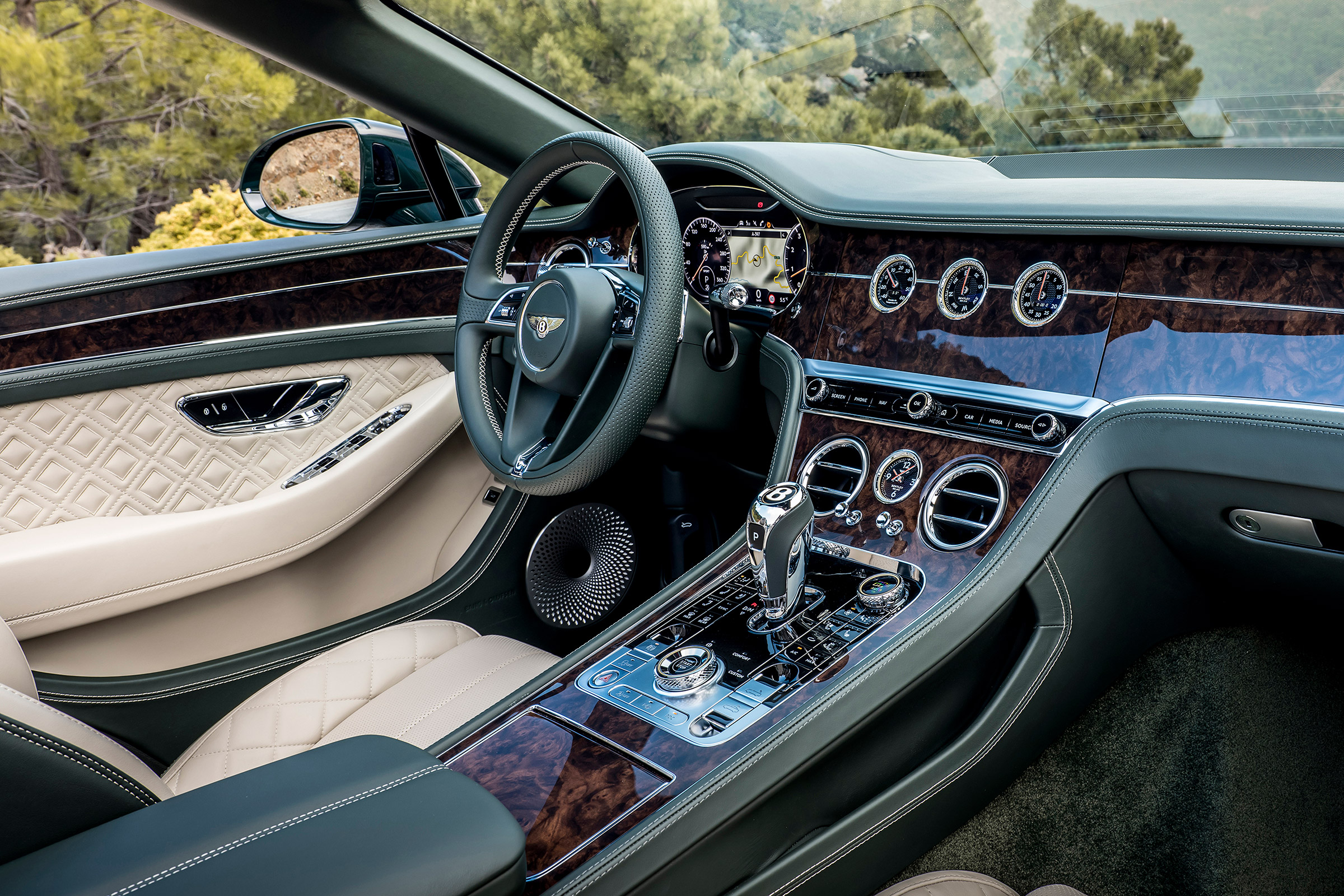 Bentley Continental GT Convertible interior