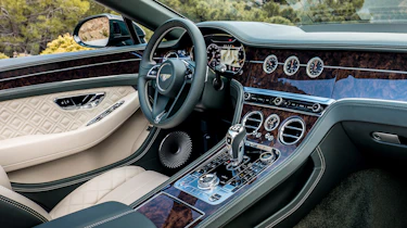 Bentley Continental GT Convertible interior