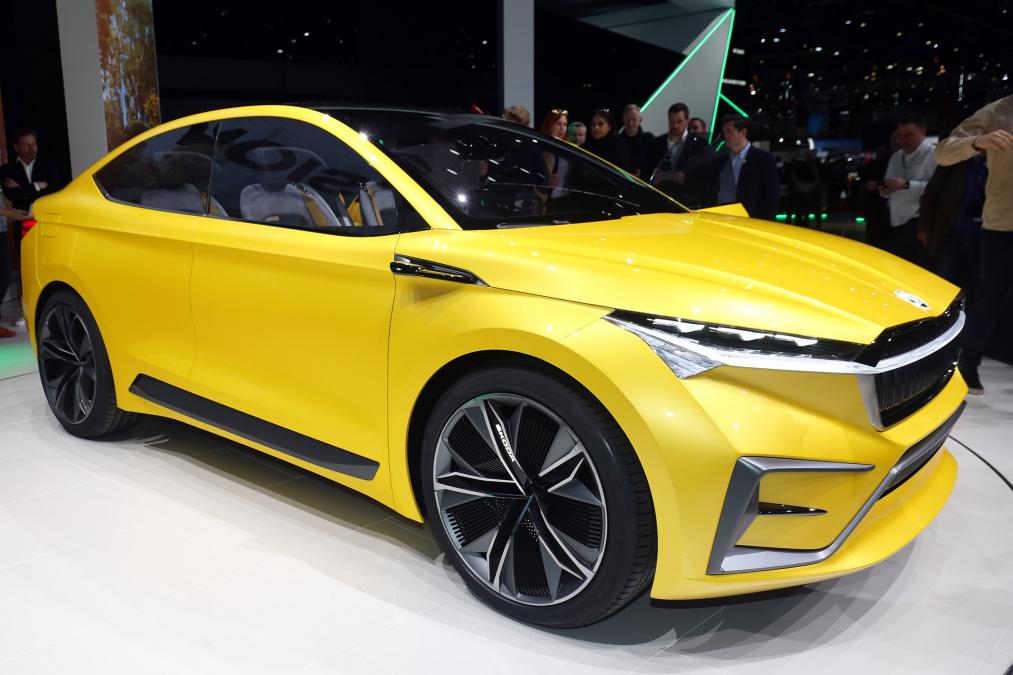 Skoda Vision iV Concept - Geneva - Front