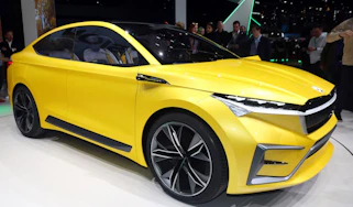 Skoda Vision iV Concept - Geneva - Front