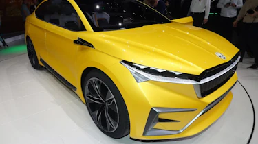 Skoda Vision iV Concept - Geneva - Front quarter