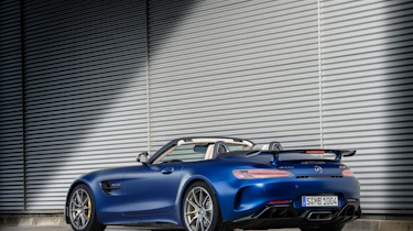 Mercedes-AMG GT R Roadster static tail roof down