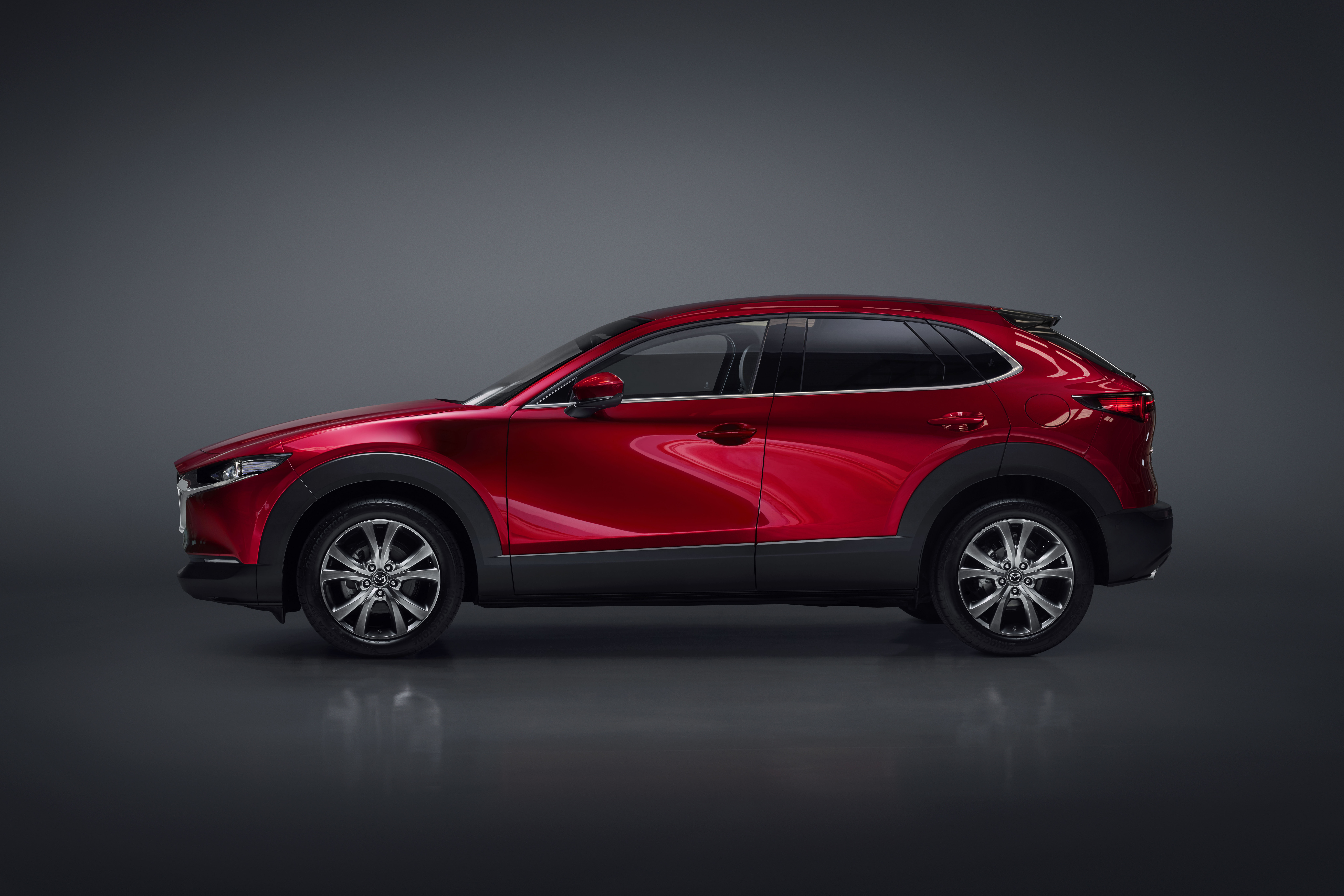 Mazda CX-30 SUV - Geneva - side view