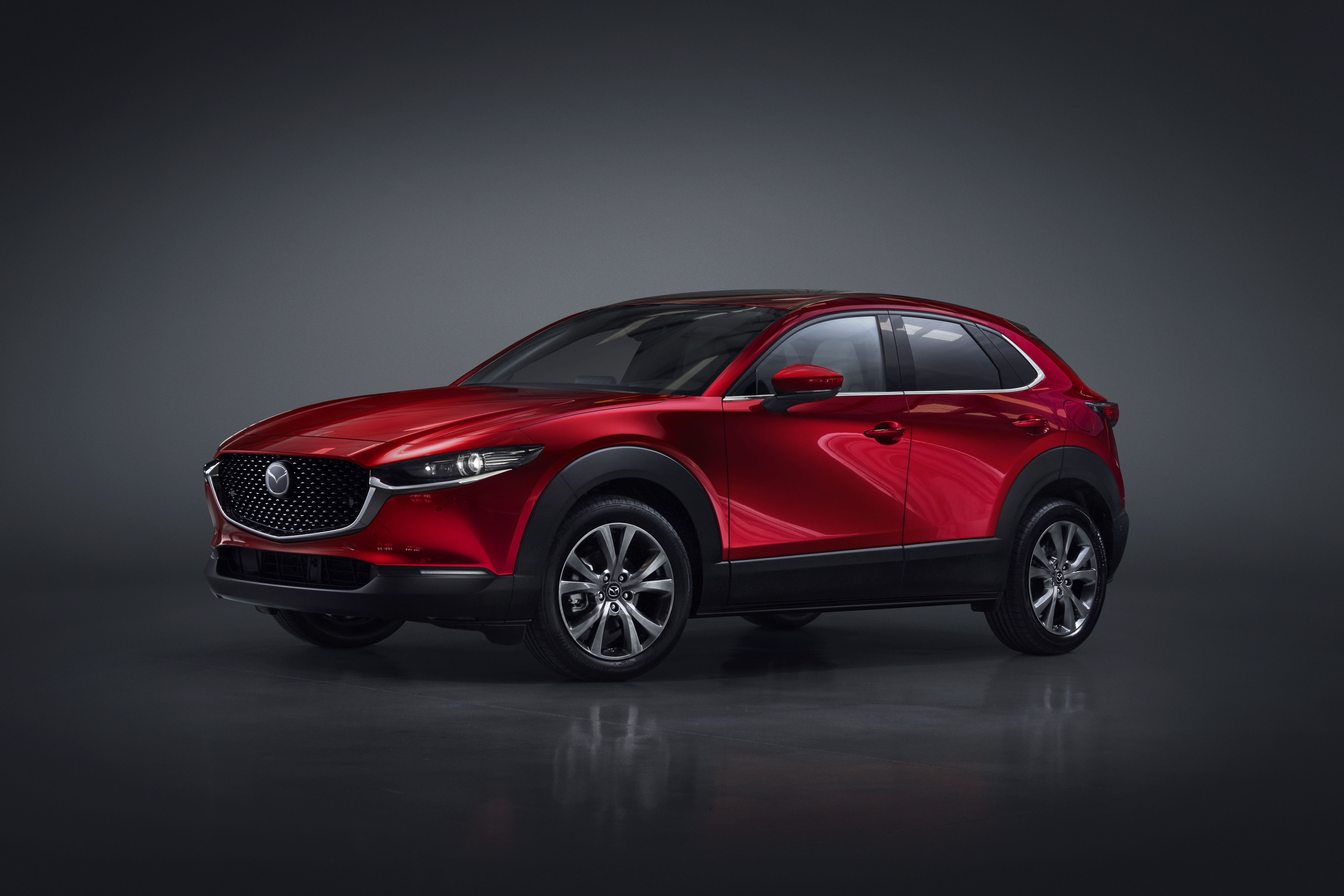 Mazda CX-30 SUV - Geneva - three quarters front
