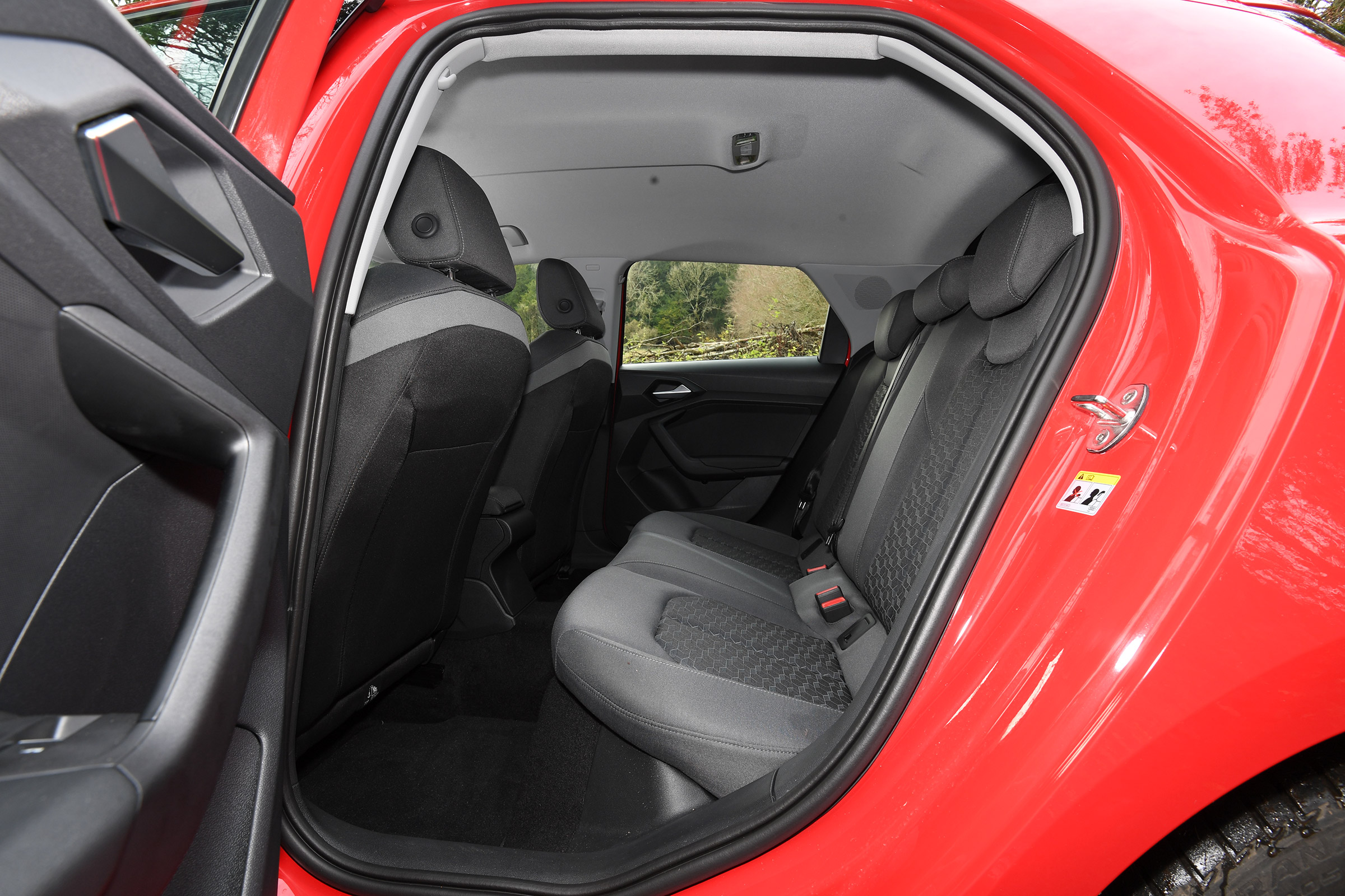 Audi A1 2019 rear seats