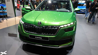 Skoda Kamiq SUV - Geneva - front quarter