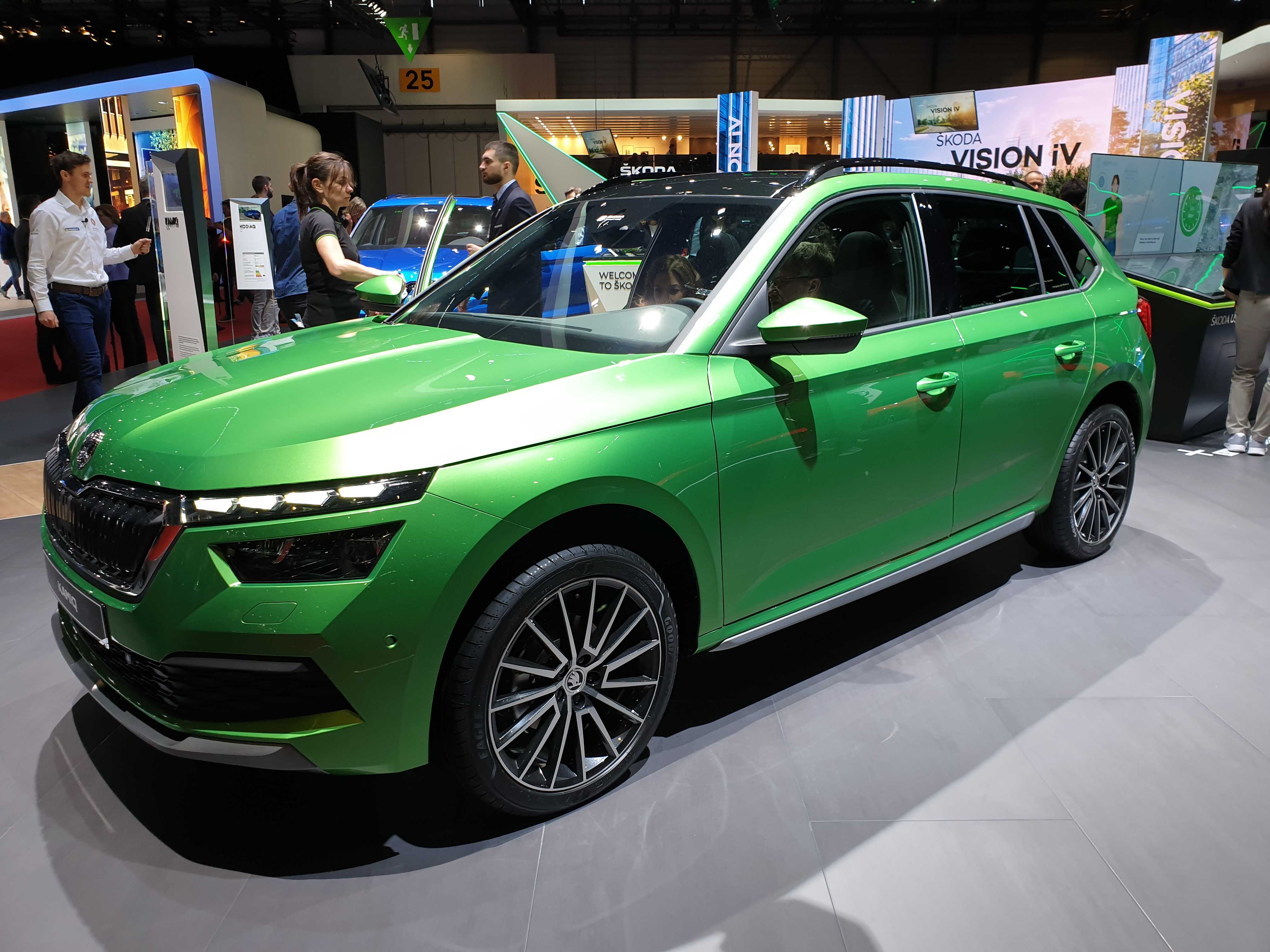 Skoda Kamiq SUV - Geneva - front