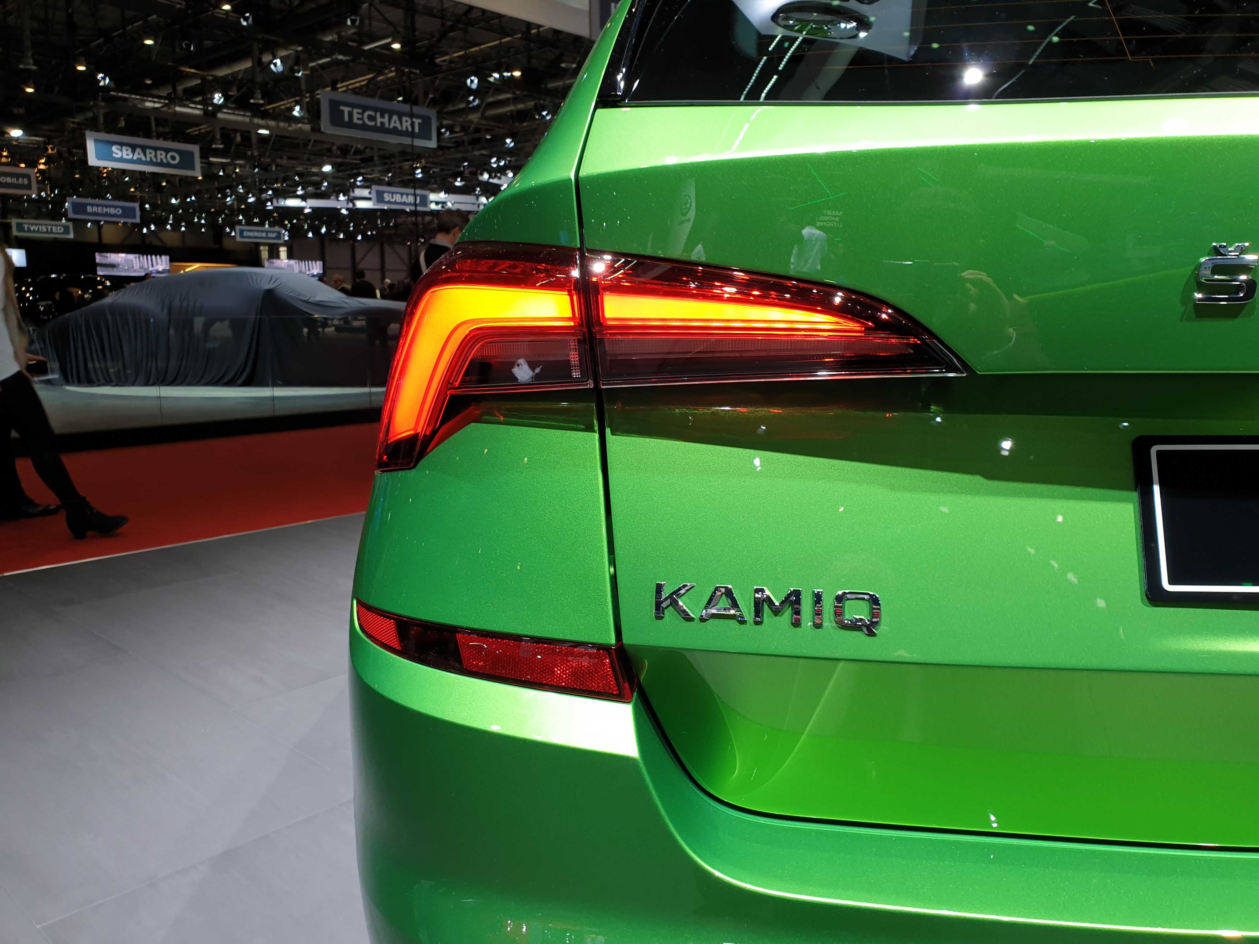 Skoda Kamiq SUV - Geneva - rear close up