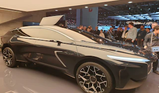 Lagonda All-Terrain SUV concept Geneva profile