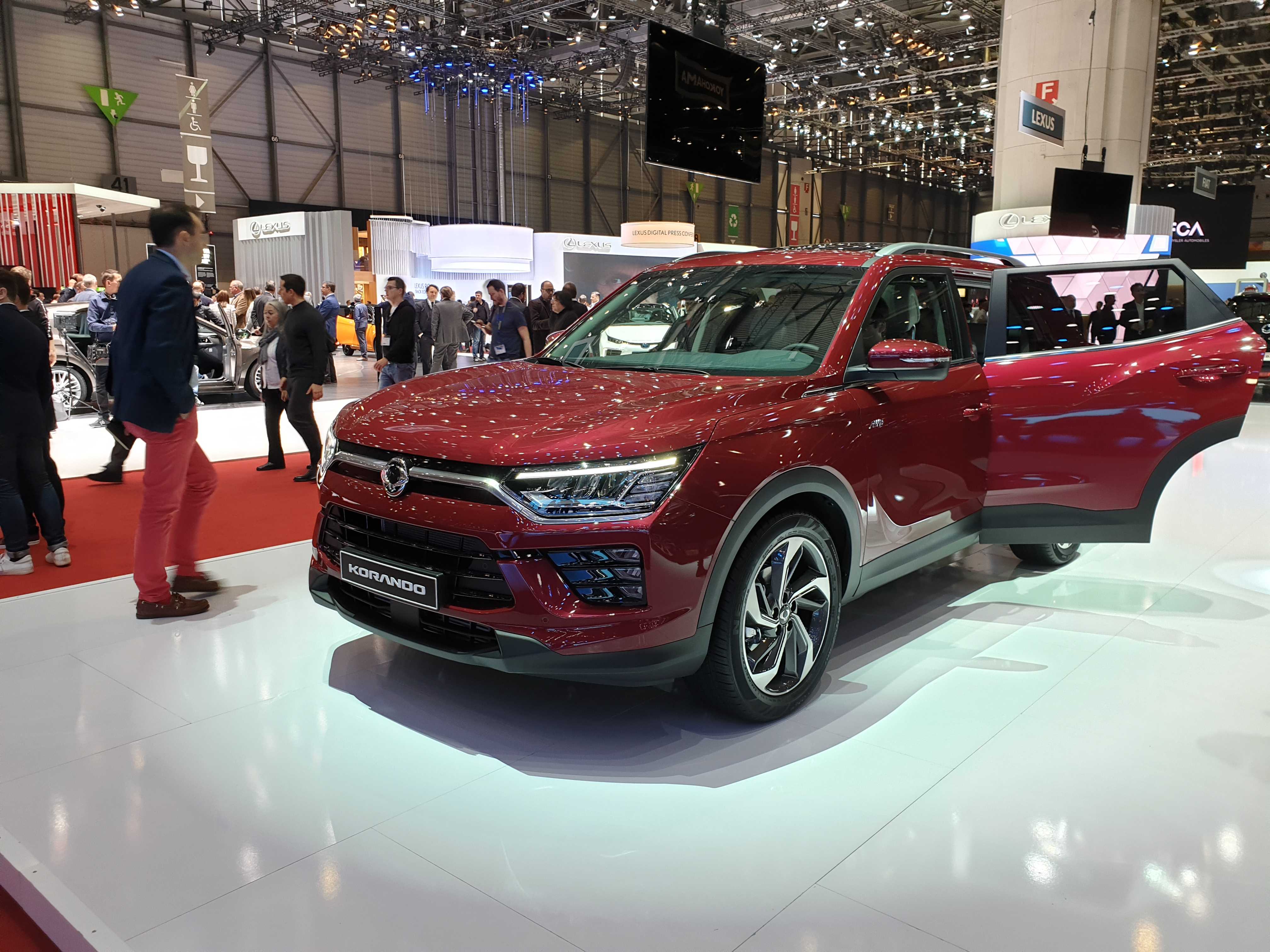 2019 Ssangyong Korando SUV - Geneva reveal side