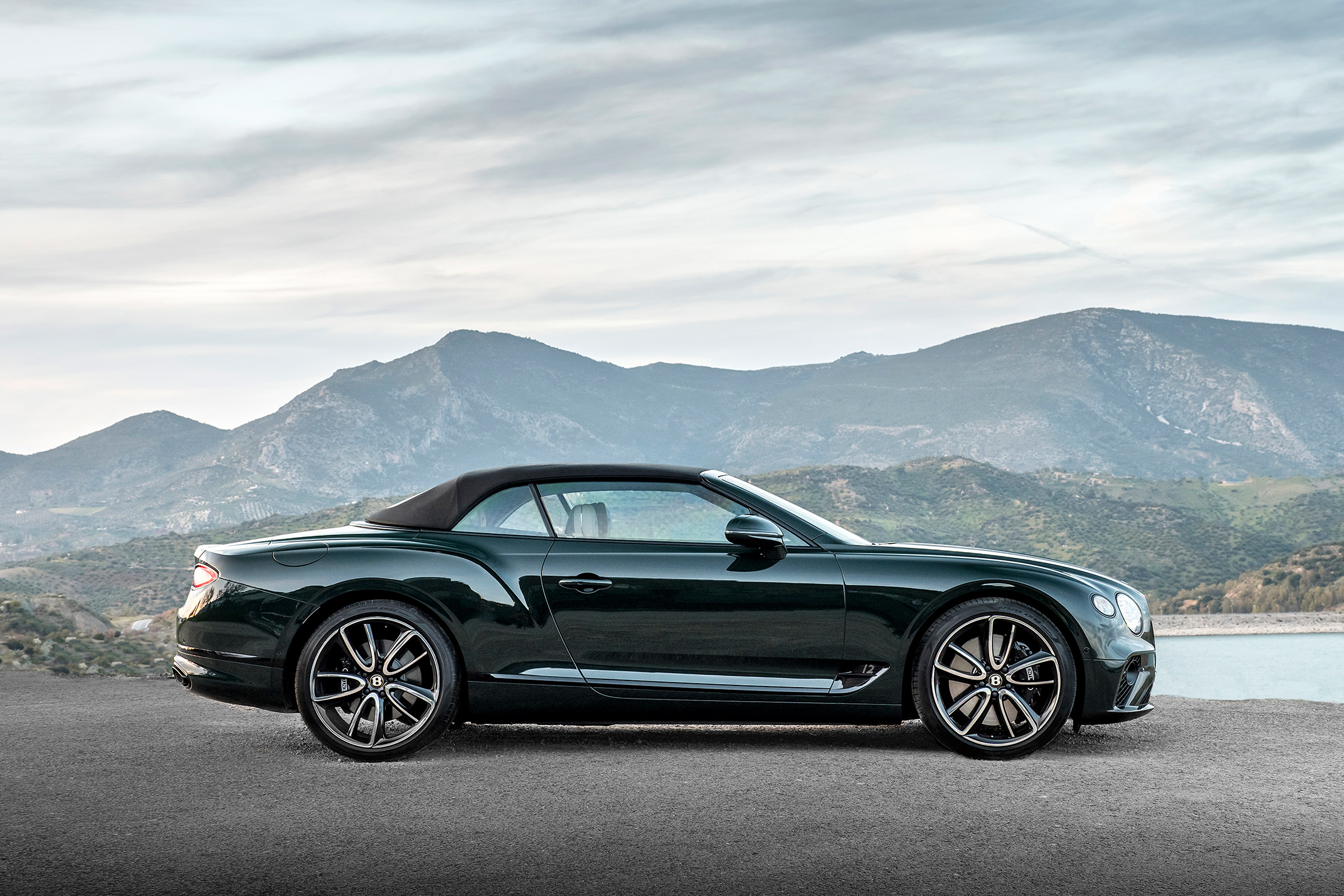 Bentley Continental GT Convertible roof up