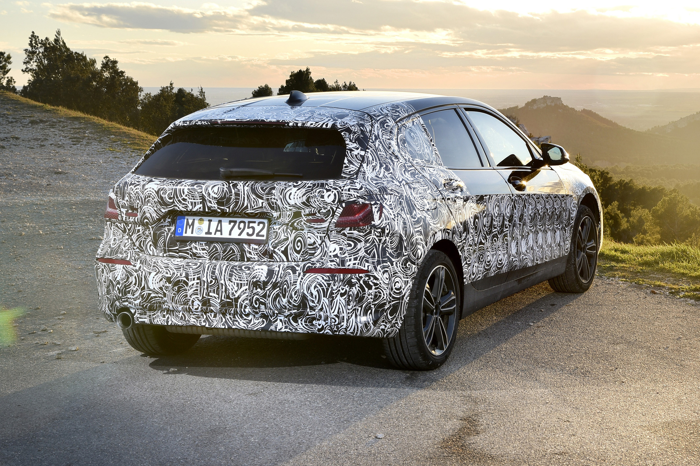 2019 BMW 1 Series pre-production - rear static