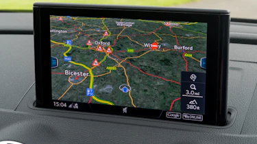 Audi A3 Sportback sat nav
